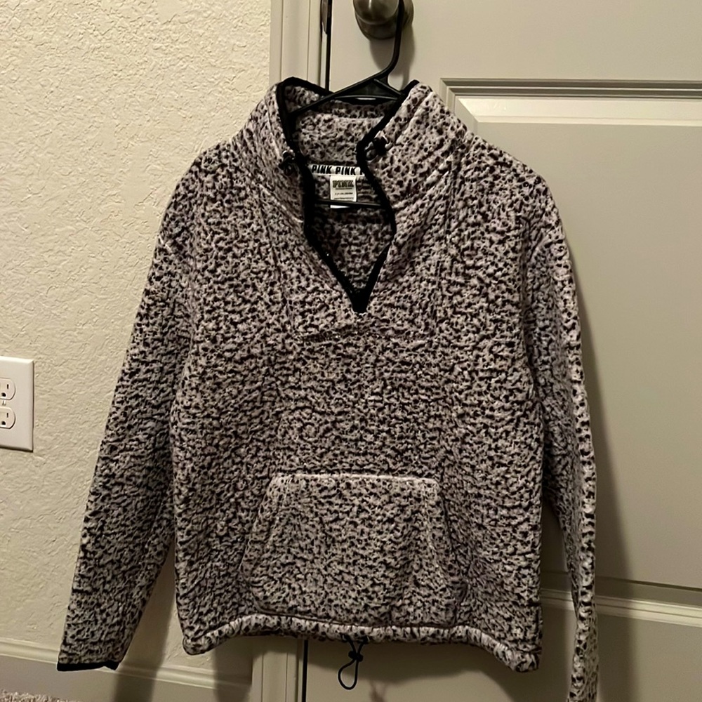 PINK Sherpa sweater